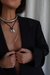 Collar Santos Largo Plata - comprar online