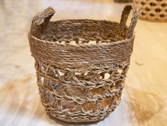 CANASTO MIMBRE CALADO - comprar online