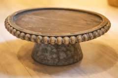 PIE DE TORTA DE MADERA CHICO - comprar online