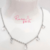 Choker Cristais/Gemas Gotas