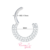Piercing Cravejado 8mm - Daith Septo - comprar online