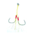 SUPORTE HOOK SLOW DUPLO 4/0 C/ FLASH ATRATIVO BRAVOS