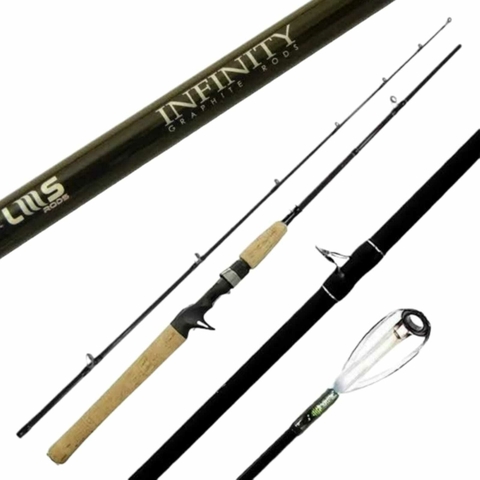 VARA LUMIS INFINITY BLACK 2,10 M 40 LB 2P. - comprar online