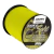 LINHA MONOFILAMENTO CROWN FIBER SOFT 0,37 MM 500 M AMARELA