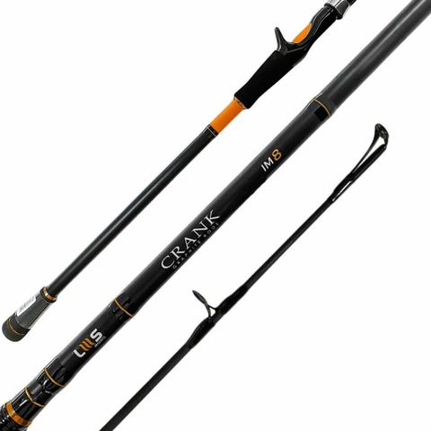 VARA LUMIS CRANK CAST 2,10 M 60 LB 2P. LARANJA - comprar online