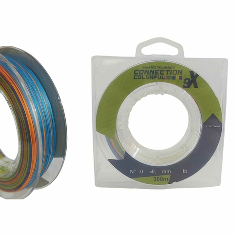 LINHA MULT. CROWN CONNECTION COLORFUL 9X 0,28 MM 300 M - comprar online