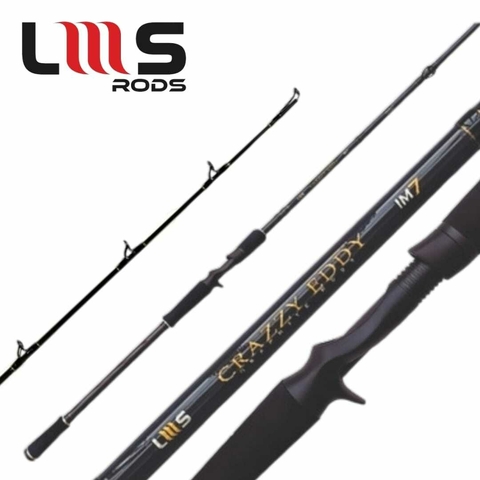 VARA P/ CARRETILHA CRAZZY EDDY 2,10 M 60 LB INTEIRIÇA - comprar online