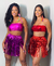 Imagem do Conjunto Aurora hot pant metalizado
