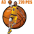 Quebra-Cabeça de Madeira 3D - LeBron James - Basquete - comprar online