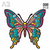 Quebra-Cabeça de Madeira 3D - Borboleta - comprar online