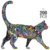 Quebra-Cabeça de Madeira 3D - Gato - comprar online