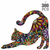 Quebra-Cabeça de Madeira 3D - Gato
