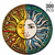 Quebra-Cabeça de Madeira 3D - Mandala Sol e Lua