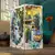 Quebra-Cabeça de Madeira 3D - Book Nook Maravilhas de Penglai