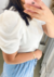 BLUSA OFF WHITE MANGA PRINCESA - TERESA - comprar online
