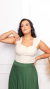 BLUSA REGATA EM LINHO - JULIE