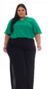 CAMISA FEMININA ALONGADA PLUS SIZE