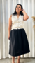 COLETE TEXTURA DE LINHO CRU - RITA - My Closet por Tatiane Lima
