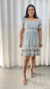 VESTIDO CURTO CINZA - BIANCA
