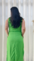 VESTIDO LINHO VERDE - VIVIAN - My Closet por Tatiane Lima