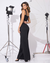MACACÃO AGNES CREPE DE ALFAIATARIA PRETO - comprar online
