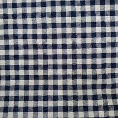 Tecido Oxford Xadrez - 0,50x1,40 - Azul marinho P