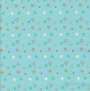 Tecido Tricoline 100% algodão - Estrelinha Colorida (0.50x1.50)
