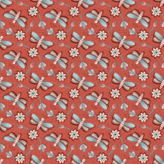 Tecido Tricoline Digital 100% algodão - Coleção Fadas e Borboletas - Fuxicos e Fricotes