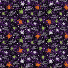 Tecido Tricoline digital 100% algodão - Coleção Halloween Fabricart