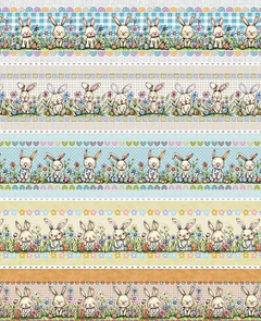 Tecido tricoline digital 100% algodão - Coleção Páscoa 2025 - Fabricart - comprar online