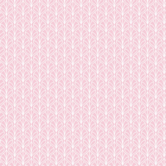 Tecido Tricoline 100% algodão - Folhas Rosa (0.50x1.50)