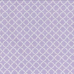 Tecido Tricoline 100% algodão -Promoção - geométrico lilas