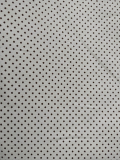 Tecido Tricoline 100% algodão - Poá Beg(0.50x1.50)