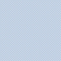 Tecido Tricoline 100% algodão - Poá Azul Bebe (0.50x1.50)