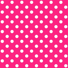 Tecido Tricoline 100% algodão - Poá Grande Pink (0.50x1.50)