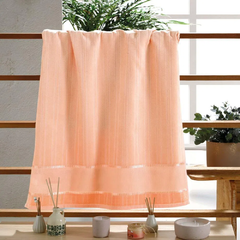 Toalha de Rosto Velour Bella - Dohler - (50x70) Salmão