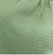 Tecido Fralda Gaze de Algodão Musselina Dupla 100% Algodão (0.50x1.38cm) verde menta - comprar online