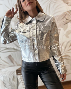 Campera deluxe plata - comprar online