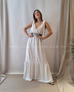 Vestido Portugal blanco