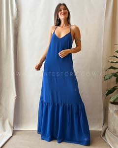 Vestido Clotta premium azul