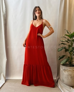 Vestido Clotta premium rojo