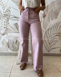 Wide leg color lila pastel - comprar online