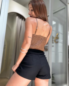 Top Libelula Shine Chocolate - Chanté Store