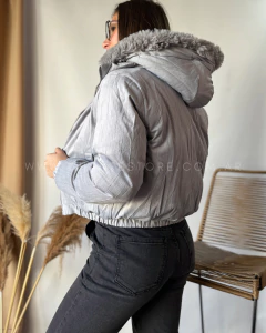 Campera reversible Len gris en internet