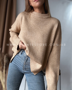 Sweater bassic oh beige - comprar online