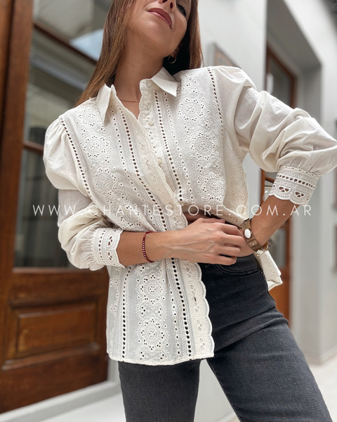Camisa Importada Petu Beige - comprar online