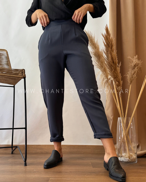Pantalón Fionna azul marino - comprar online