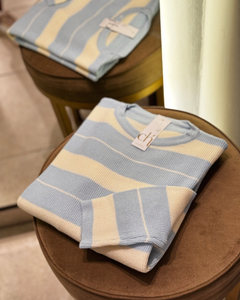 Sweater Saori celeste - comprar online