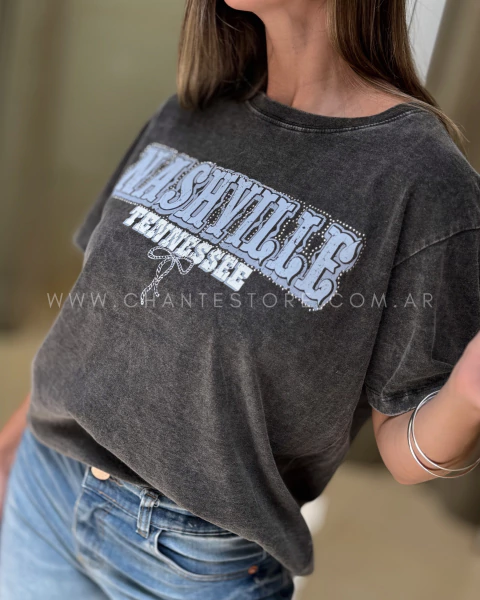 Remera Nashville Gris - comprar online