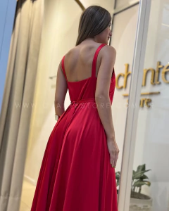 Vestido Acruz rojo - tienda online